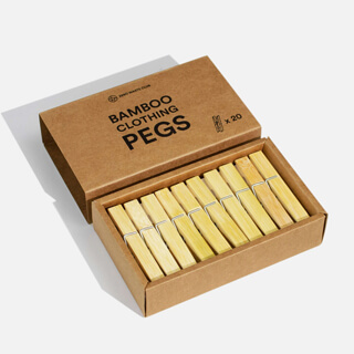 Bamboo Pegs – 20 Pack 