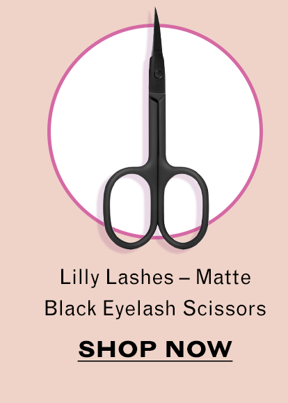 Matte Black Lash Scissors