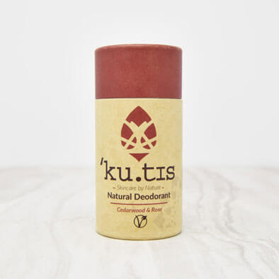 Natural Deodorant Stick – Cedarwood & Rose