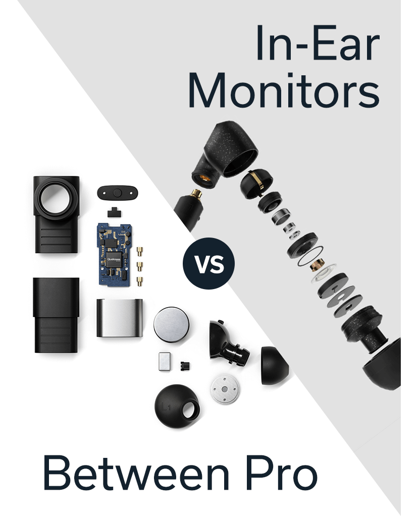 Between Pro vs. InEar Monitors Status