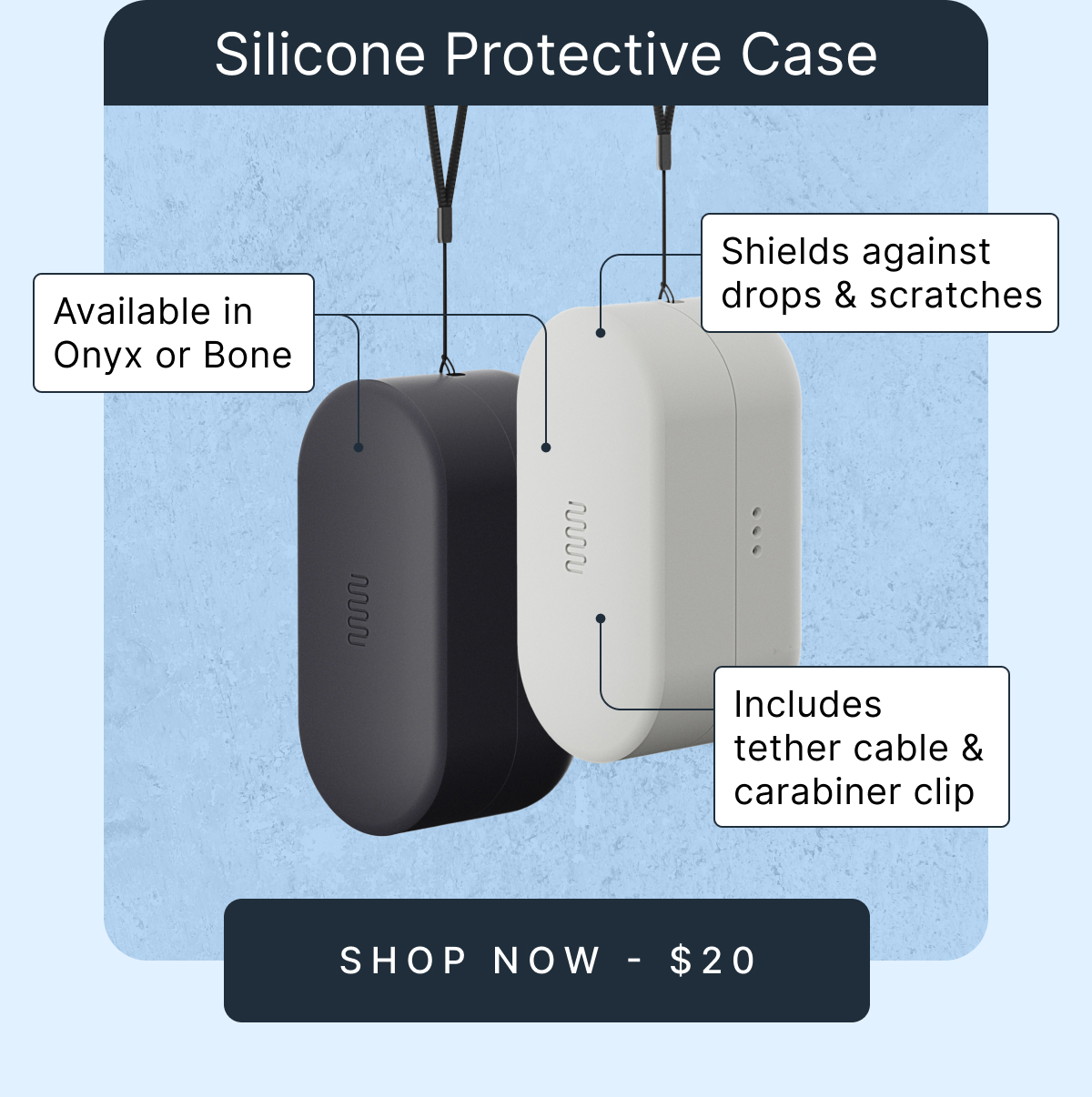 Silicone Protective Case | SHOP NOW - $20