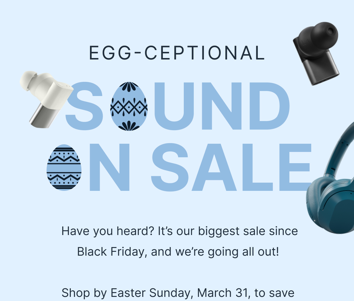 EGG-CEPTIONAL SOUND ON SALE