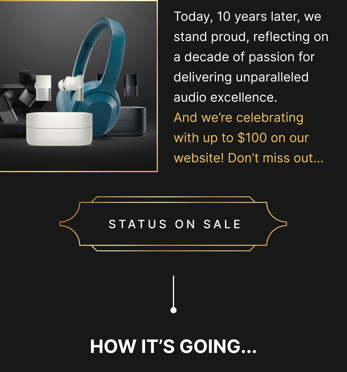 STATUS ON SALE