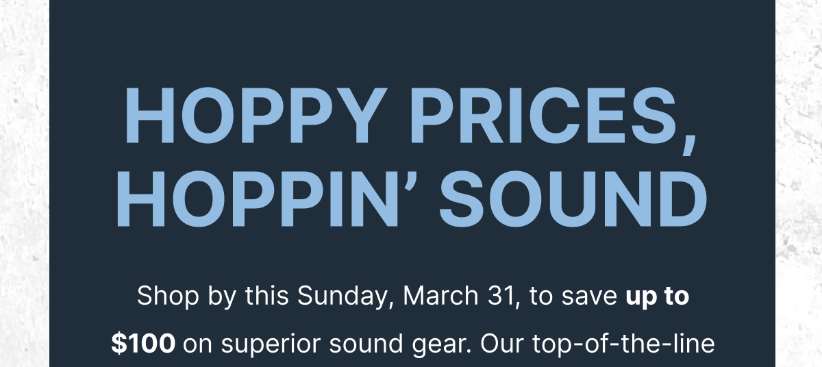 HOPPY PRICES, HOPPIN’ SOUND