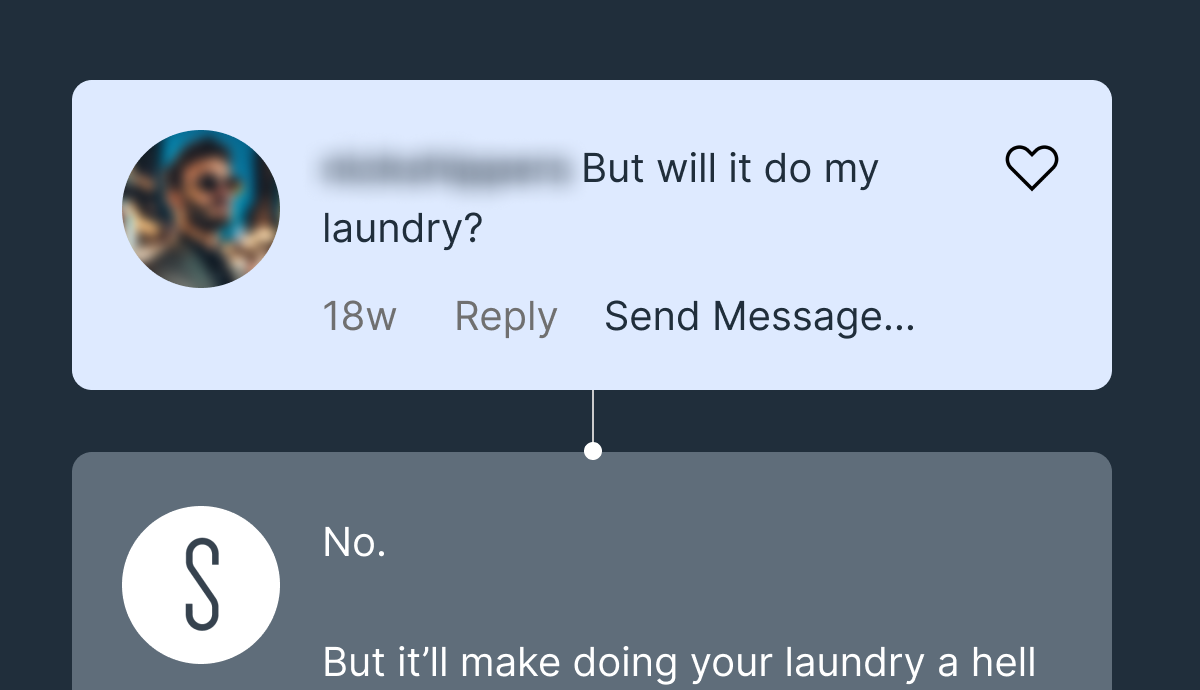 It’ll make doing your laundry a hell of a lot more enjoyable.