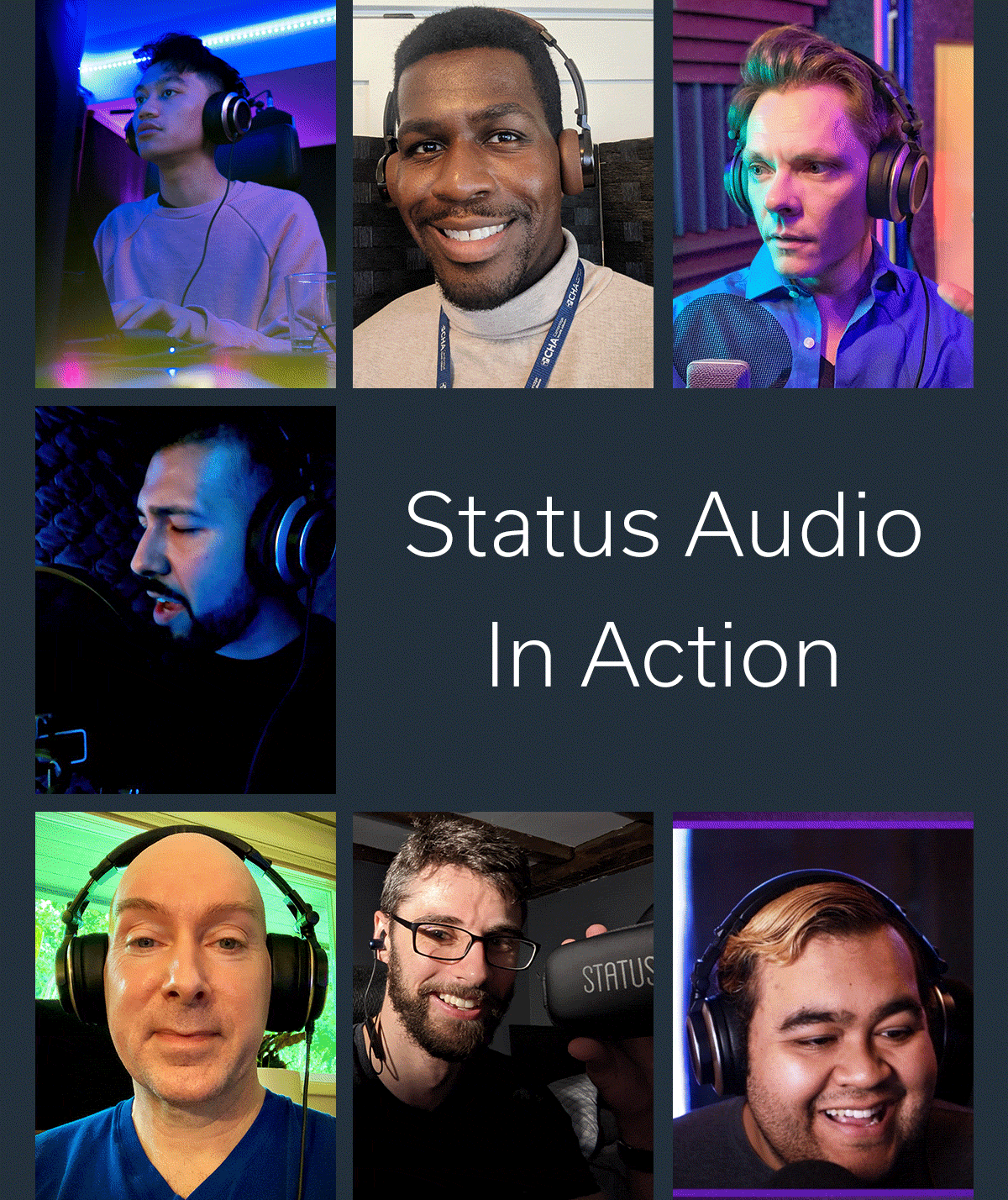 Status Audio In Action