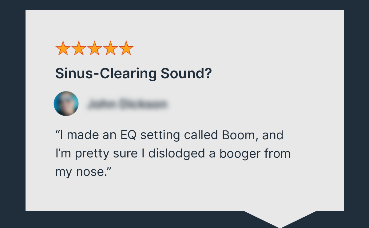 Sinus-Clearing Sound?