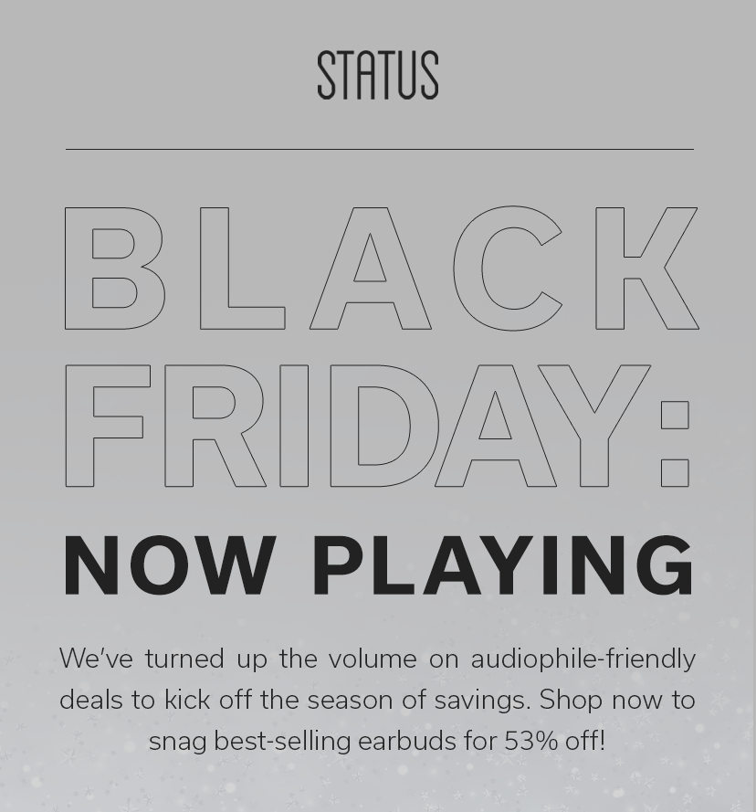 BLACK FRIDAY: NOW PLAYING