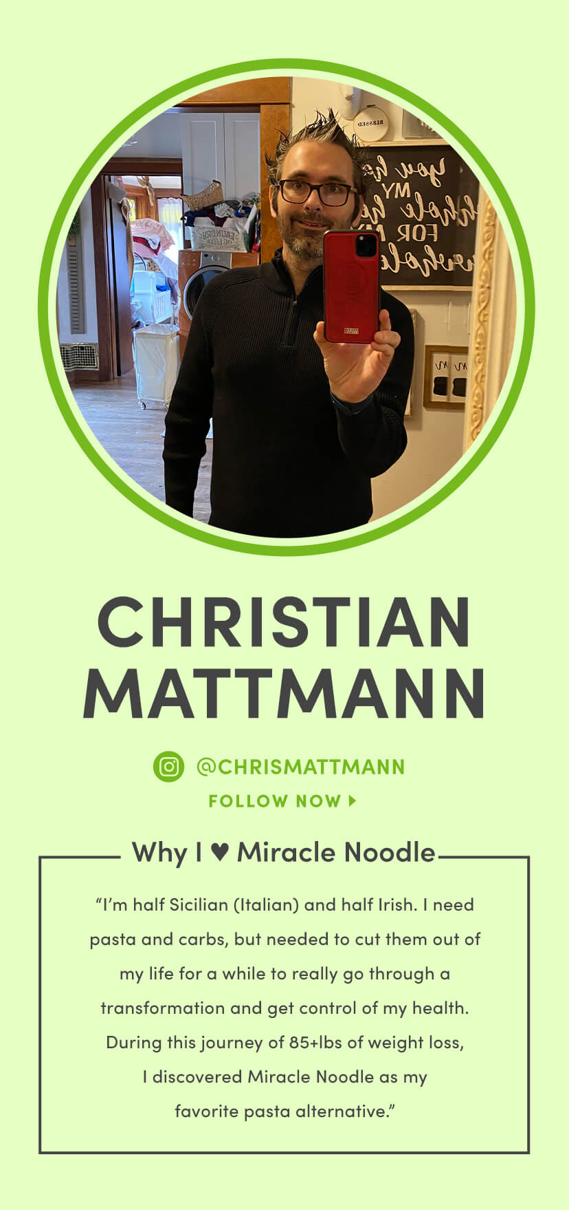 CHRISTIAN MATTMANN - FOLLOW NOW