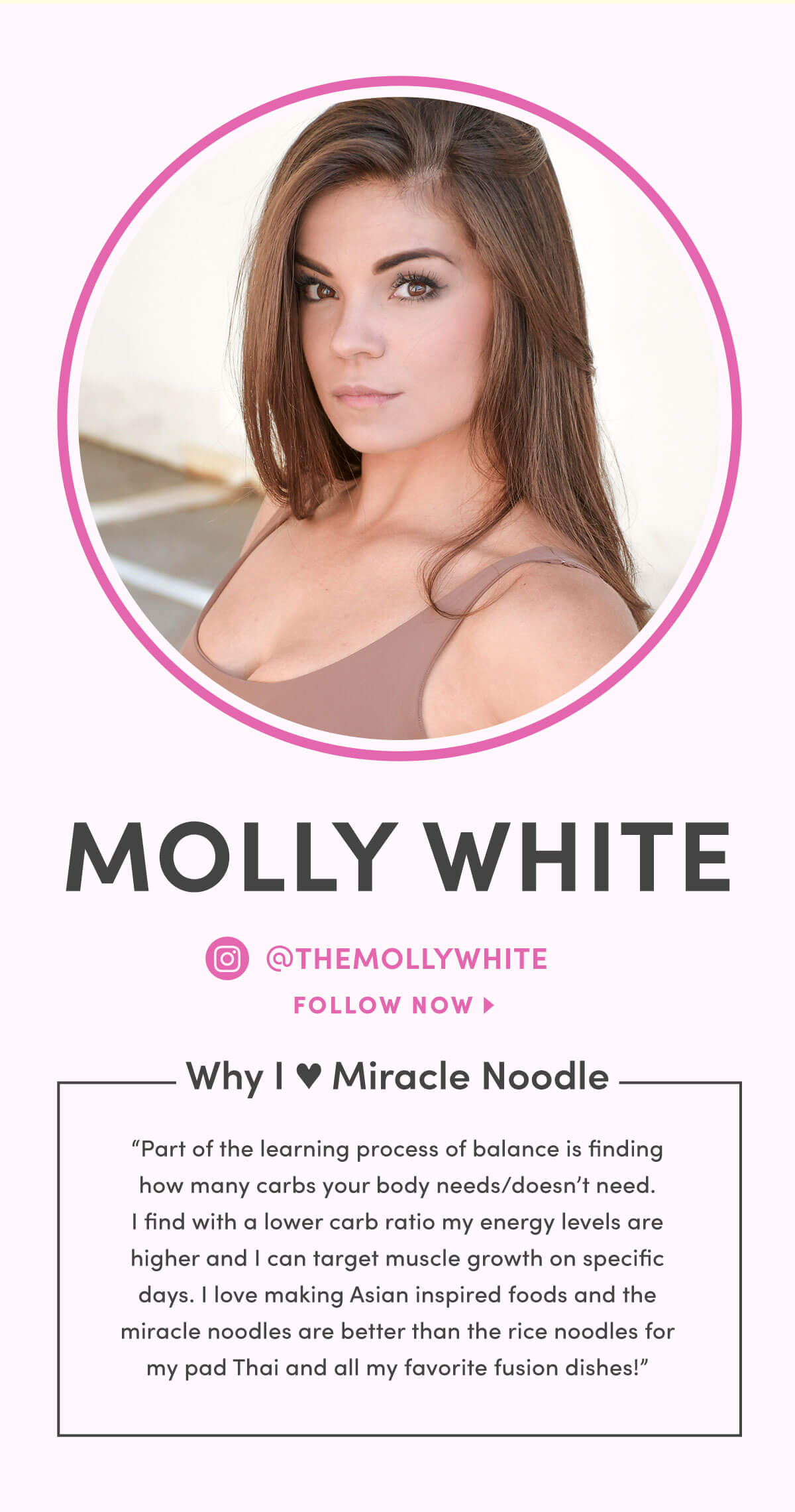 MOLLY WHITE - FOLLOW NOW