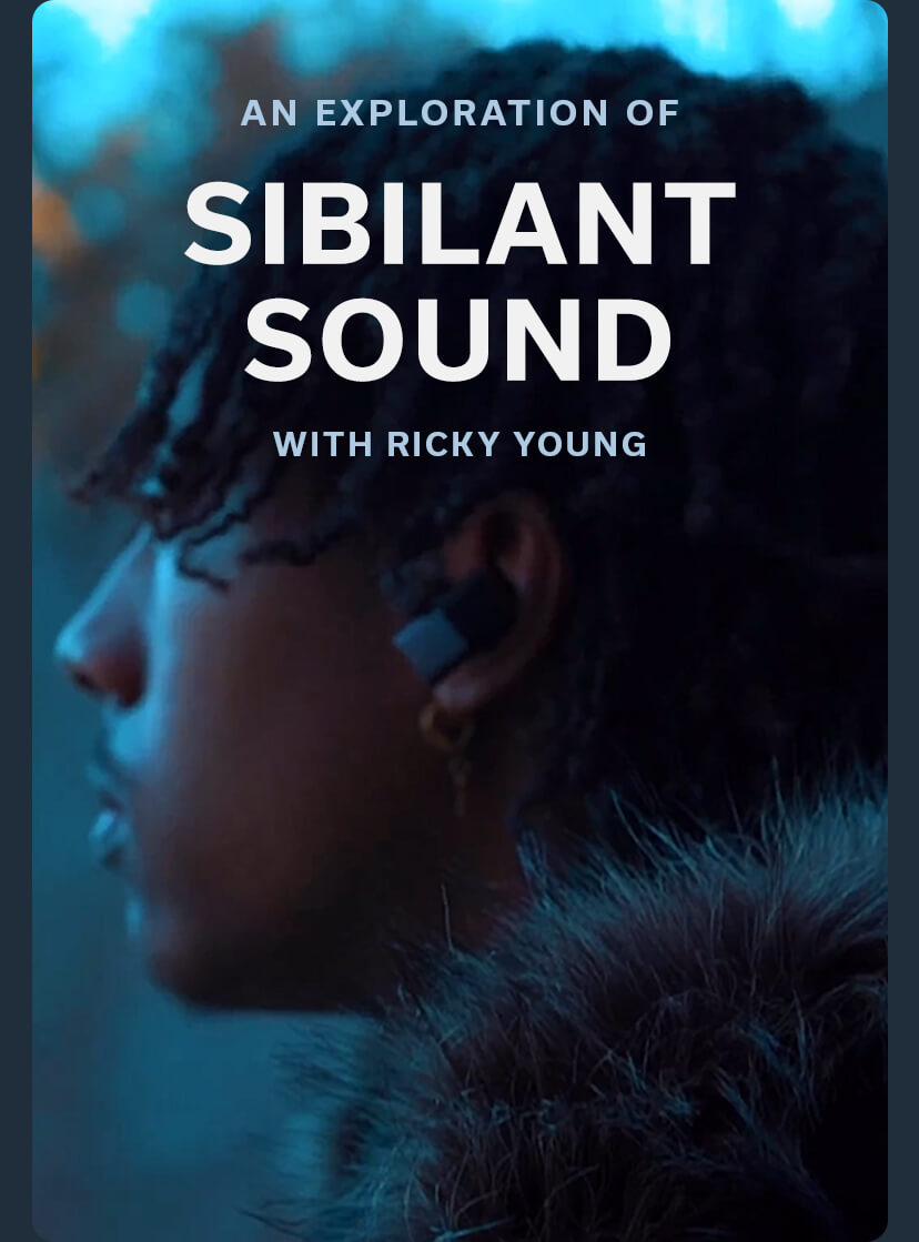 AN EXPLORATION OF SIBILANT SOUND WITH RICKY YOUNG ! SIBILANT SOUND IIIIIIIIIIIII 