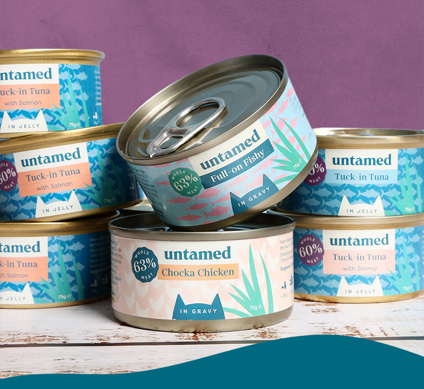 All about moggies 🐈 Untamed Cat Food